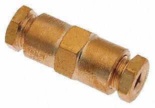 220200400, Norgren Tube-to-Tube 22 Pneumatic Straight Tube-to-Tube Adapter, Переходник