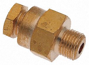 221250428, Norgren Threaded-to-Tube Pneumatic Fitting R 1/4 to Push In 1/4 in, ENOTS Series, Переходник
