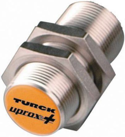 BI8U-M18-AP6X, Turck M18 x 1 Inductive Sensor - Barrel, PNP-NO Output, 8 mm Detection, IP68, Cable Terminal, Индуктивный датчик приближения