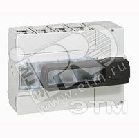 Выключатель нагрузки DPX-IS250 4п 100A фронтальная ручка