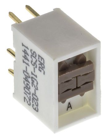 ED57389, ERG 1 Way Through Hole DIP Switch DPDT, Переключатель
