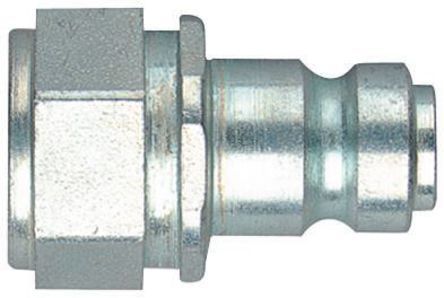 101156202, CEJN 115 100 MPa Steel Pneumatic Straight Threaded Adapter, G 1/4 Female To G 1/4 Female, Переходник