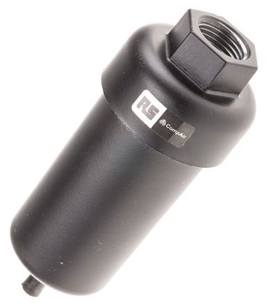 D11G04/E, Parker Automatic G 1/2 114ml Pneumatic Drain, 135 x 54 x 54mm