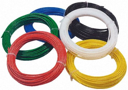 CT030-001-NY-RD-01, RS PRO Air Hose Red Nylon 5mm x 30m NMF Series, Шланг