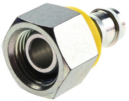 39282-8-8, Parker Threaded-to-Tube Pneumatic Fitting G 1/2 to Push In 12 mm, 82 Series, Переходник