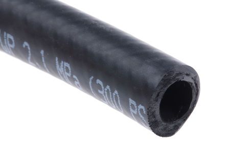 831-6-BLACKE, Parker Air Hose Black Reinforced Synthetic Rubber 16mm x 5m 831 Series, Шланг