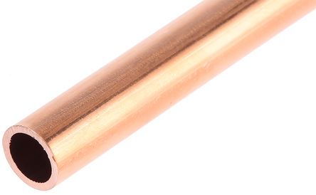 RRCZC846480, RS PRO 10m Long 94 bar Copper Tubing, -50 to +200°C