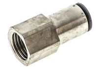 3114 08 13, Legris Threaded-to-Tube Pneumatic Fitting G 1/4 to Push In 8 mm, LF3000 Series, 20 bar, Переходник