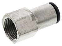 3114 10 17, Legris Threaded-to-Tube Pneumatic Fitting G 3/8 to Push In 10 mm, LF3000 Series, 20 bar, Переходник