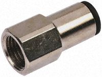 3114 12 17, Legris Threaded-to-Tube Pneumatic Fitting G 3/8 to Push In 12 mm, LF3000 Series, 20 bar, Переходник