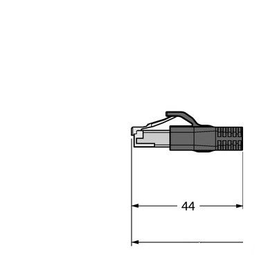RJ45S-RJ45S-8814-1M Кабель Industrial Ethernet