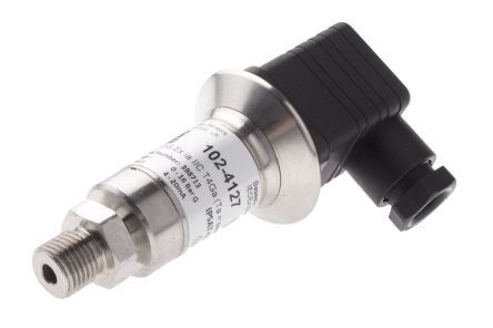 IPSAT-G1602-5, RS PRO Pressure Sensor for Gas, Liquid , 16bar Max Pressure Reading Analogue, Датчик давления