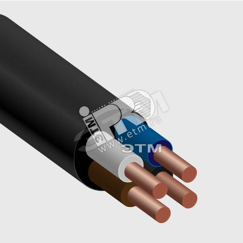 Кабель силовой ВВГнг(А) 4х1,5ок(N)-1 ВНИИКП