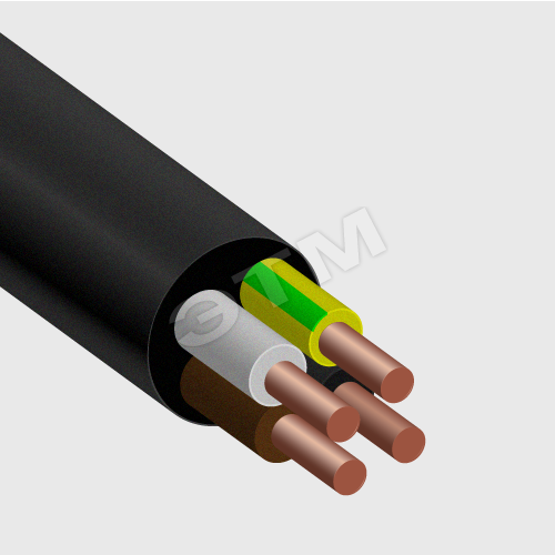 Кабель силовой ВВГнг(А) 4х4 ТРТС