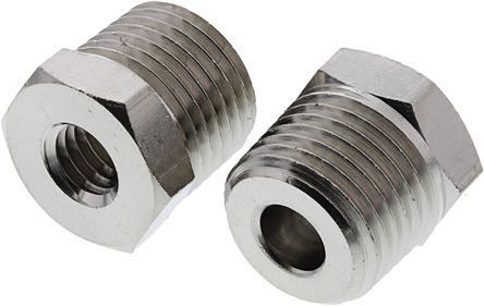 MS-5B, SMC MS Stainless Steel Connector, M5 Male To R 1/8 Female, Фитинг