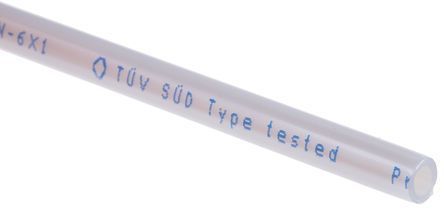 PUN-H-8X1,25-SI, Festo Air Hose Silver Polyurethane 8mm x 50m PUN-H Series, Шланг
