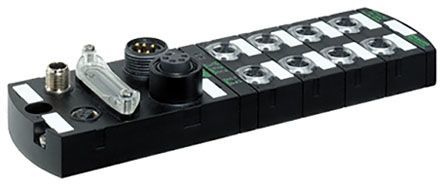 55085, Murrelektronik Limited M12 Sensor Box, 8 Port, Ethernet
