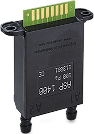 ASP1400, Sensirion Pressure Sensor for Gas , 100Pa Max Pressure Reading RS-232, Датчик давления