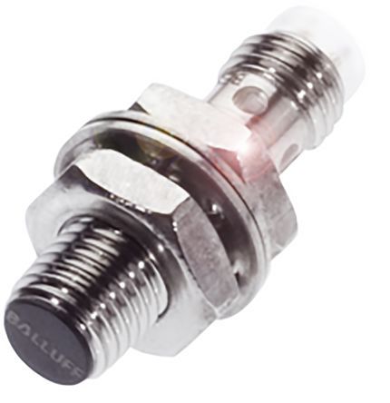 BES M08EC-PSC20B-S49G, BALLUFF M8 x 1 Inductive Sensor - Barrel, PNP-NO Output, 2 mm Detection, IP68, M8 - 3 Pin Terminal, Индуктивный датчик приближения