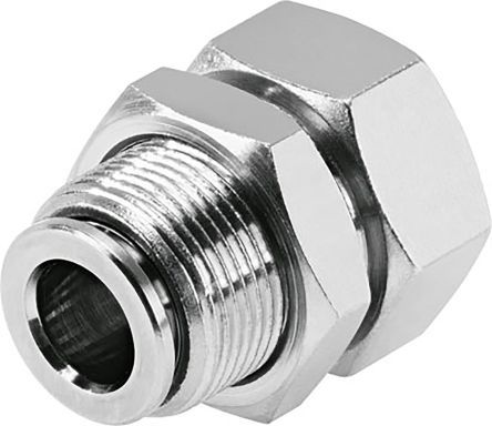 NPQH-H-G18F-Q6-P10, Festo Bulkhead Connector, Переходник
