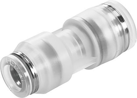 NPQP-D-Q10-Q8-FD-P10, Festo Tube-to-Tube NPQP Pneumatic Straight Tube-to-Tube Adapter, Push In 10 mm to Push In 8 mm, Переходник