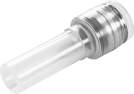 NPQP-D-Q8-S12-FD-P10, Festo Tube-to-Tube NPQP Pneumatic Straight Tube-to-Tube Adapter, Push In 8 mm to Push In 12 mm, Переходник