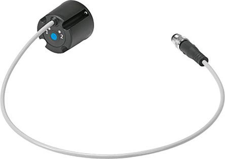 SRBS-Q12-6-E270-EP-1-S-M8, Festo NPN, PNP Magnetic Hall Pneumatic Sensor, IP65, IP68, Датчик