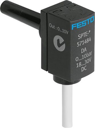 SPTE-P10R-S6-V-2.5K, Festo Pressure Switch, Push In 6 mm 0bar to 10 bar