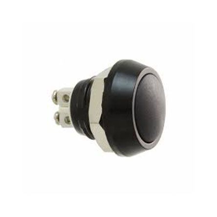 MMP0120/ABK67/S, Bulgin Single Pole Single Throw (SPST) Momentary Push Button Switch, IP67, Panel Mount, 36V dc, Кнопочный переключатель