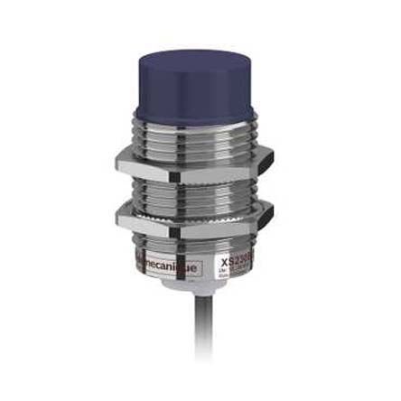 XS230BLPBL2, Telemecanique Sensors M30 x 1.5 Inductive Sensor - Barrel, PNP-NC Output, 15 mm Detection, IP65, IP67, Cable Terminal, Индуктивный датчик приближения