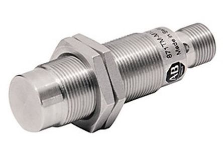 871TM-M6NP12-D4, Allen Bradley M12 x 1 Inductive Sensor - Barrel, PNP-NO Output, 6 mm Detection, IP68, IP69K, IO-Link, M12 - 4 Pin, Индуктивный датчик приближения