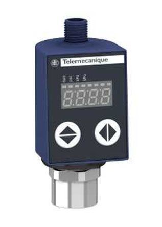 XMLRM01G0T75, Telemecanique Sensors Pressure Sensor for Various Media , 0bar Max Pressure Reading Analogue, Датчик давления