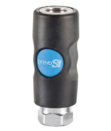 ISI 081102CP, PREVOST Pneumatic Quick Connect Coupling Composite Polyester 3/8 in Threaded, Муфта