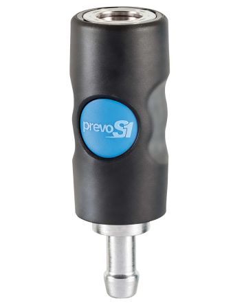 ISI 081810CP, PREVOST Pneumatic Quick Connect Coupling Composite Polyester 10mm Hose Barb, Муфта