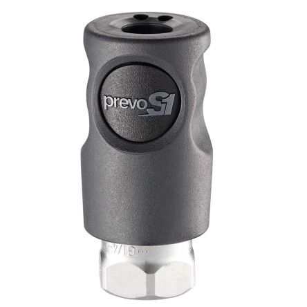 CSI 061102CP, PREVOST Pneumatic Quick Connect Coupling Composite Polyester 3/8 in Threaded, Муфта