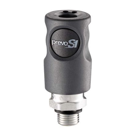 CSI 061153CP, PREVOST Pneumatic Quick Connect Coupling Composite Polyester 1/2 in Threaded, Муфта