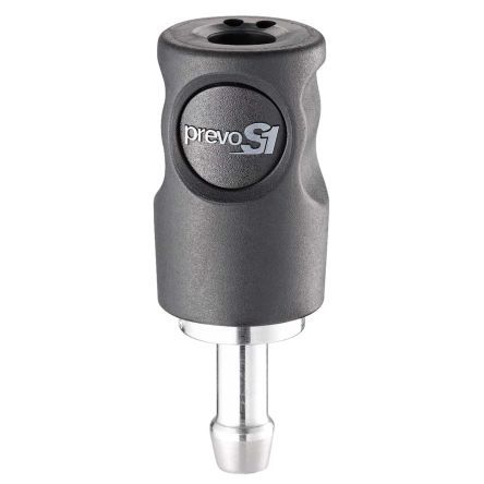 CSI 061810CP, PREVOST Pneumatic Quick Connect Coupling Composite Polyester 10mm Hose Barb, Муфта