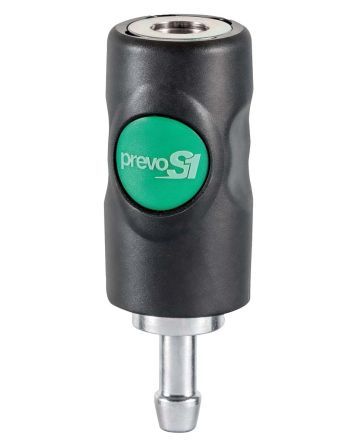 ESI 071810CP, PREVOST Pneumatic Quick Connect Coupling Composite Polyester 10mm Hose Barb, Муфта