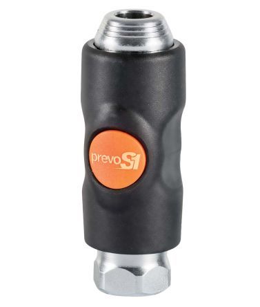 BSI 061101CP, PREVOST Pneumatic Quick Connect Coupling Composite Polyester 1/4 in Threaded, Муфта