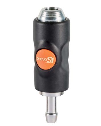 BSI 061810CP, PREVOST Pneumatic Quick Connect Coupling Composite Polyester Hose Barb, Муфта