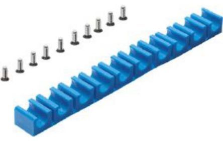 KK-6, Festo 10 Tubes Tube Clip, For Tube Diam. 8mm