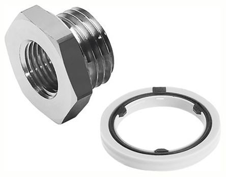 D-1/2I-3/4A, Festo D 6 bar Brass Pneumatic Straight Threaded Adapter, G 1/2 Male To G 3/4 Female, Переходник