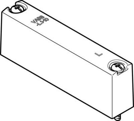 VABB-L1-10-W, Festo Blanking Plate