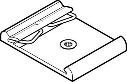 CAFM-F1-H, Festo Mounting Kit H-Rail Mounting