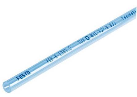 PUN-H-4X0,75-TBL, Festo Air Hose Blue Polyurethane 4mm x 50m PUN-H-T Series, Шланг