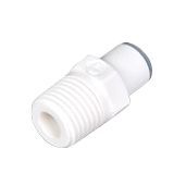6505 10 13WP2, Legris Threaded-to-Tube Pneumatic Fitting R 1/4 to Push In 10 mm, LIQUIfit Series, 16 bar, Переходник