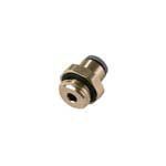 6901 08 17, Legris Threaded-to-Tube Pneumatic Fitting G 3/8 to Push In 8 mm, LIQUIfit Series, Переходник