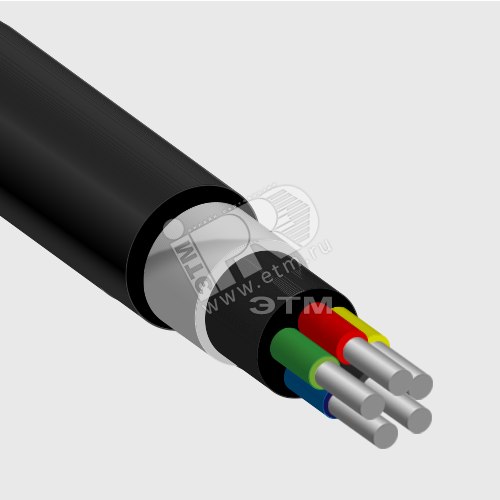 Кабель силовой АПвБШвнг(А)-LS 5х10-1 ТРТС