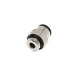 3101 14 17, Legris Threaded-to-Tube Pneumatic Fitting G 3/8 to Push In 14 mm, LF3000 Series, 20 bar, Переходник