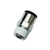 3175 16 17, Legris Threaded-to-Tube Pneumatic Fitting R 3/8 to Push In 16 mm, LF3000 Series, 20 bar, Переходник